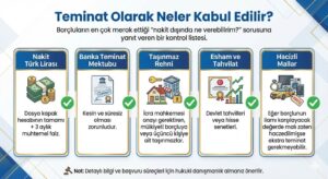 Tehiri İcra Teminatı: Kabul Edilen Seçenekler [2026] - Kapak Görseli