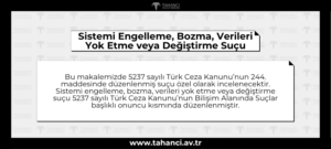 TCK 244 Maddesi: Suç, Ceza ve Kritik Ayrıntılar [2026] - Kapak Görseli